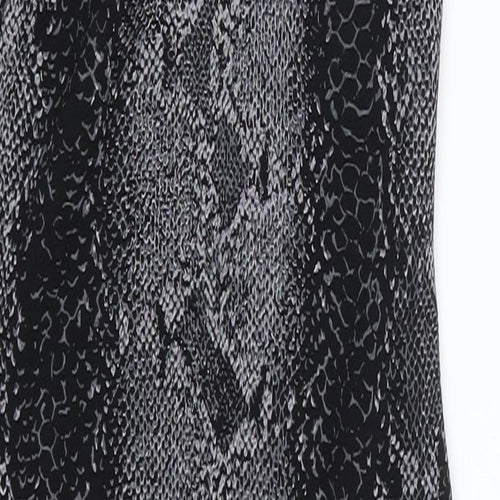 Cameo Rose Womens Grey Animal Print  Bodycon  Size 10