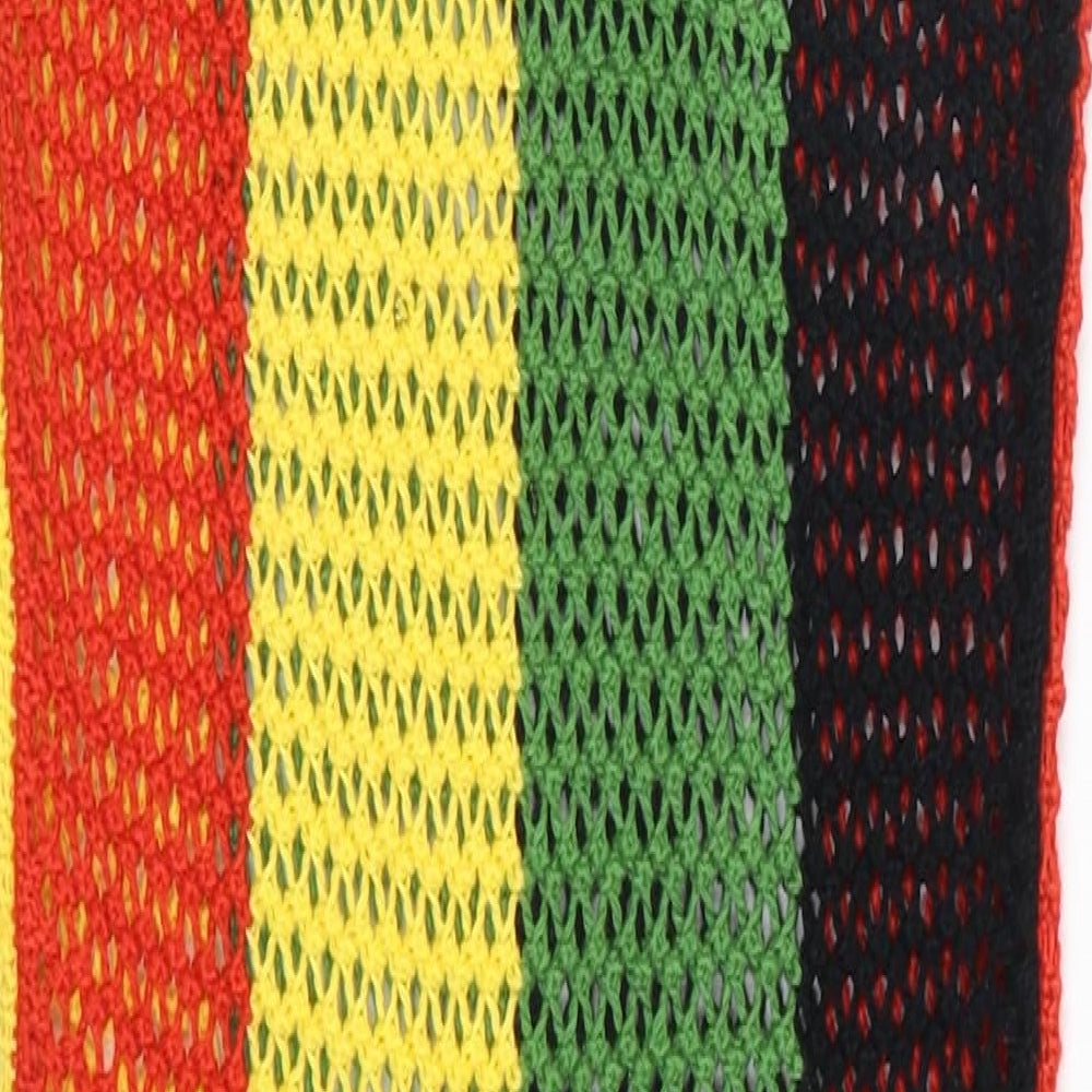 PRETTYLITTLETHING Womens Multicoloured Striped Knit Tank Dress  Size M