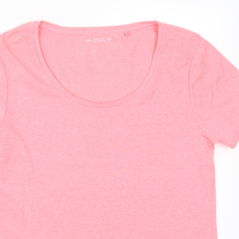NEXT Womens Pink   Basic T-Shirt Size 16