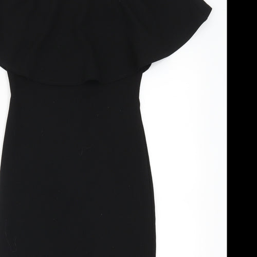 River Island Womens Black   Pencil Dress  Size 6