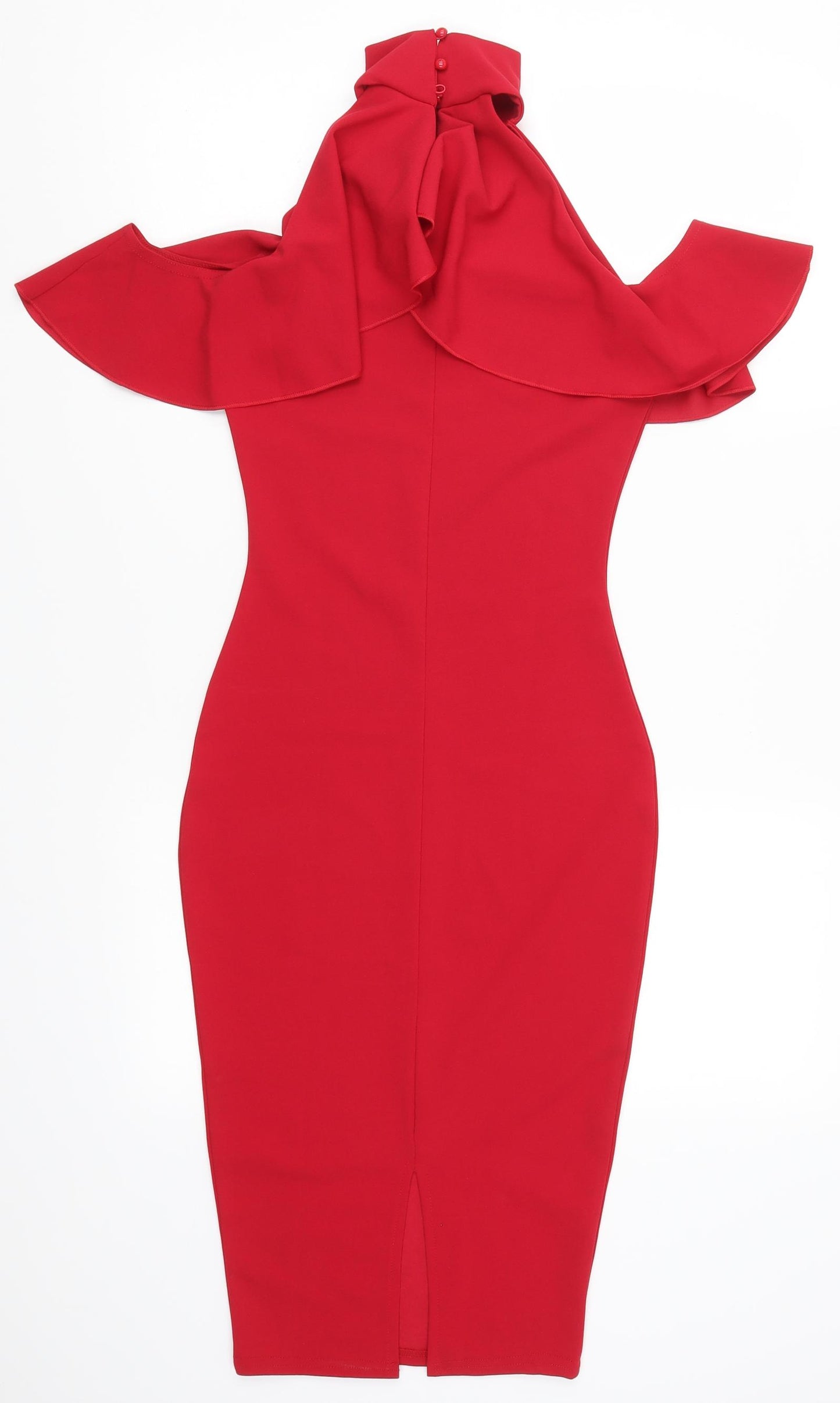 Missguided Womens Red   Bodycon  Size 4