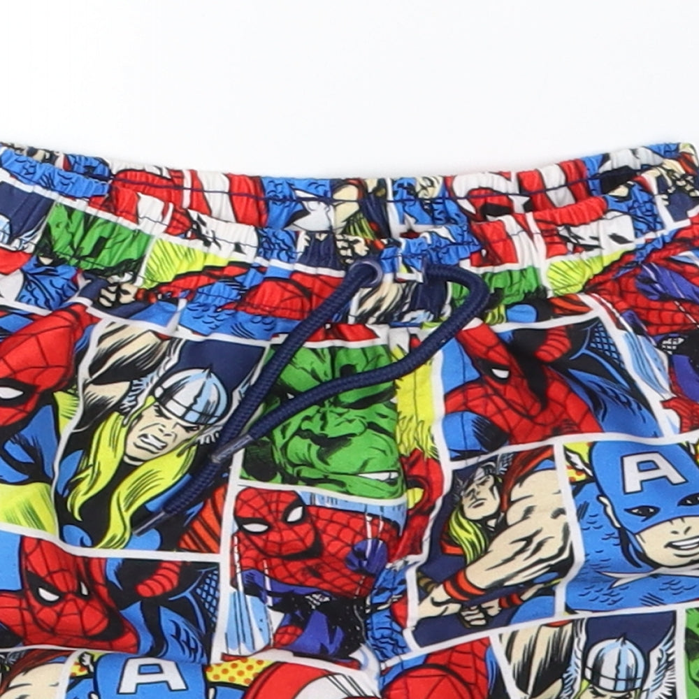 Matalan Boys Multicoloured   Utility Shorts Size 4-5 Years - Marvel