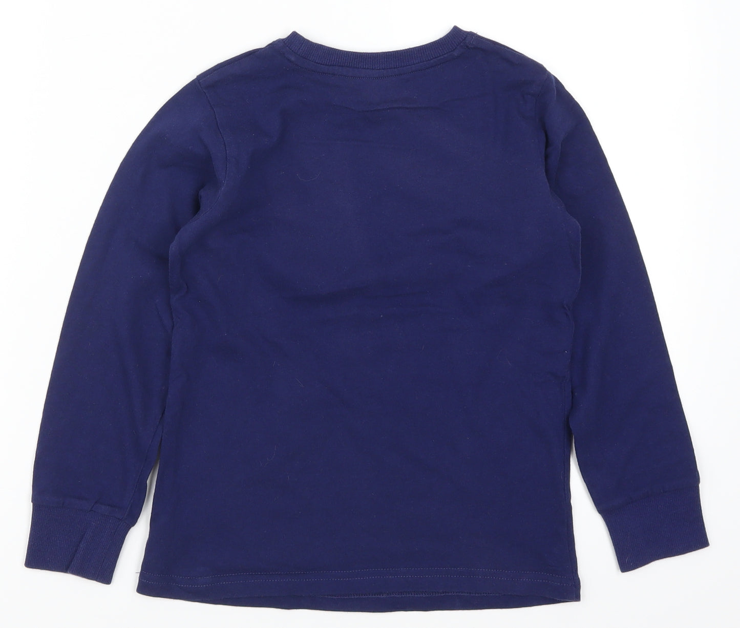 NEXT Boys Blue   Basic T-Shirt Size 7 Years  - Weekend Ready