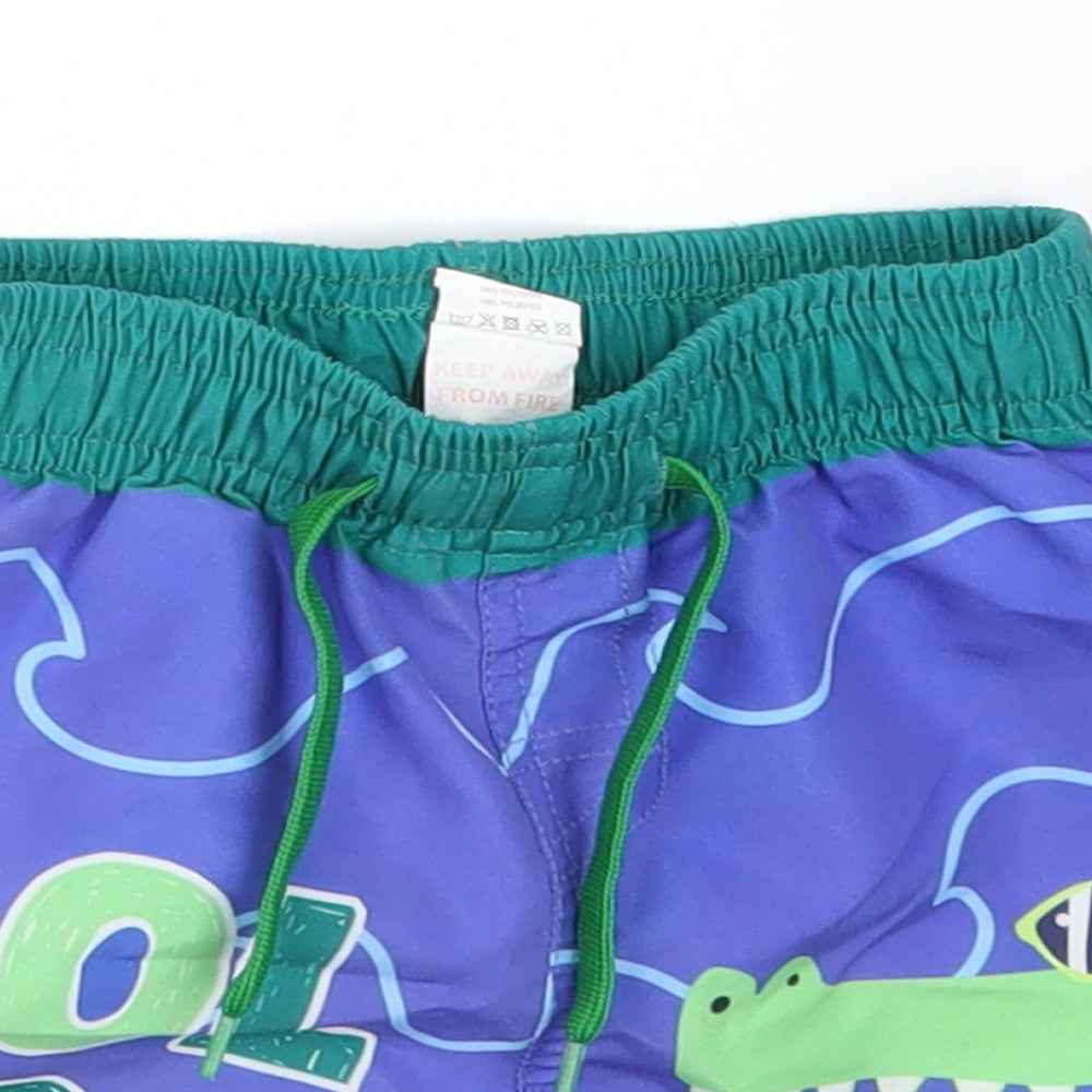 Cool Summer Boys Blue   Utility Shorts Size 4-5 Years - Cool Croc
