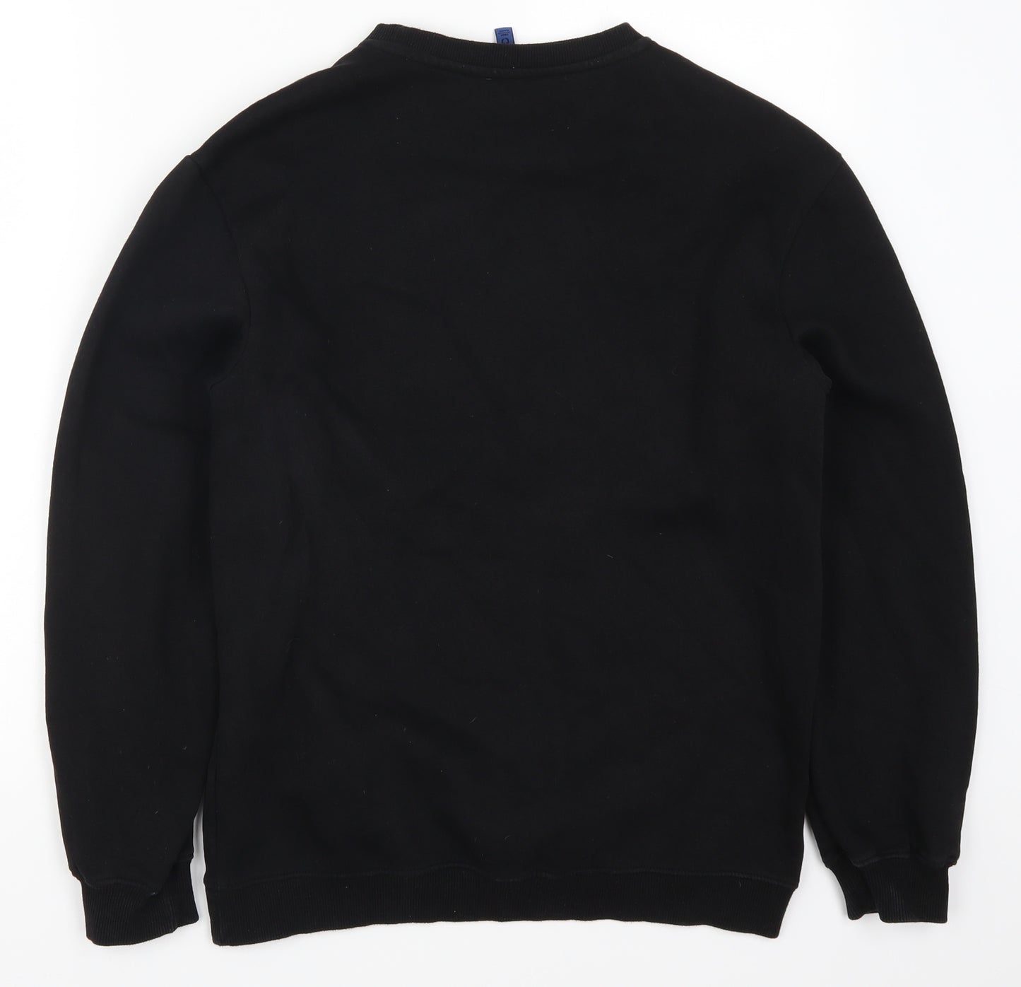 H&M Mens Black   Pullover Sweatshirt Size XS
