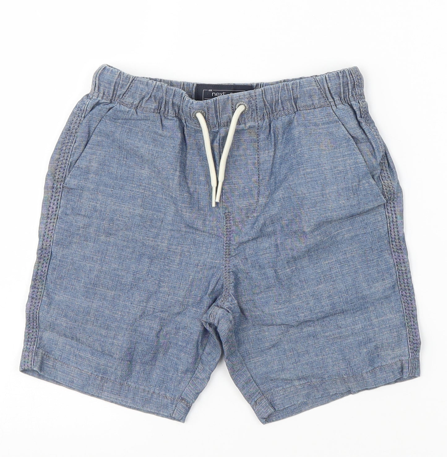 NEXT Boys Blue  Denim Bermuda Shorts Size 6 Years