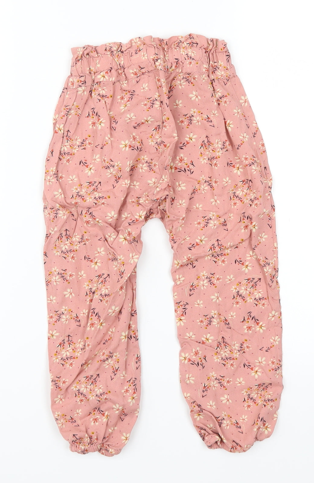 NEXT Girls Pink Floral  Bloomer Trousers Size 3-4 Years