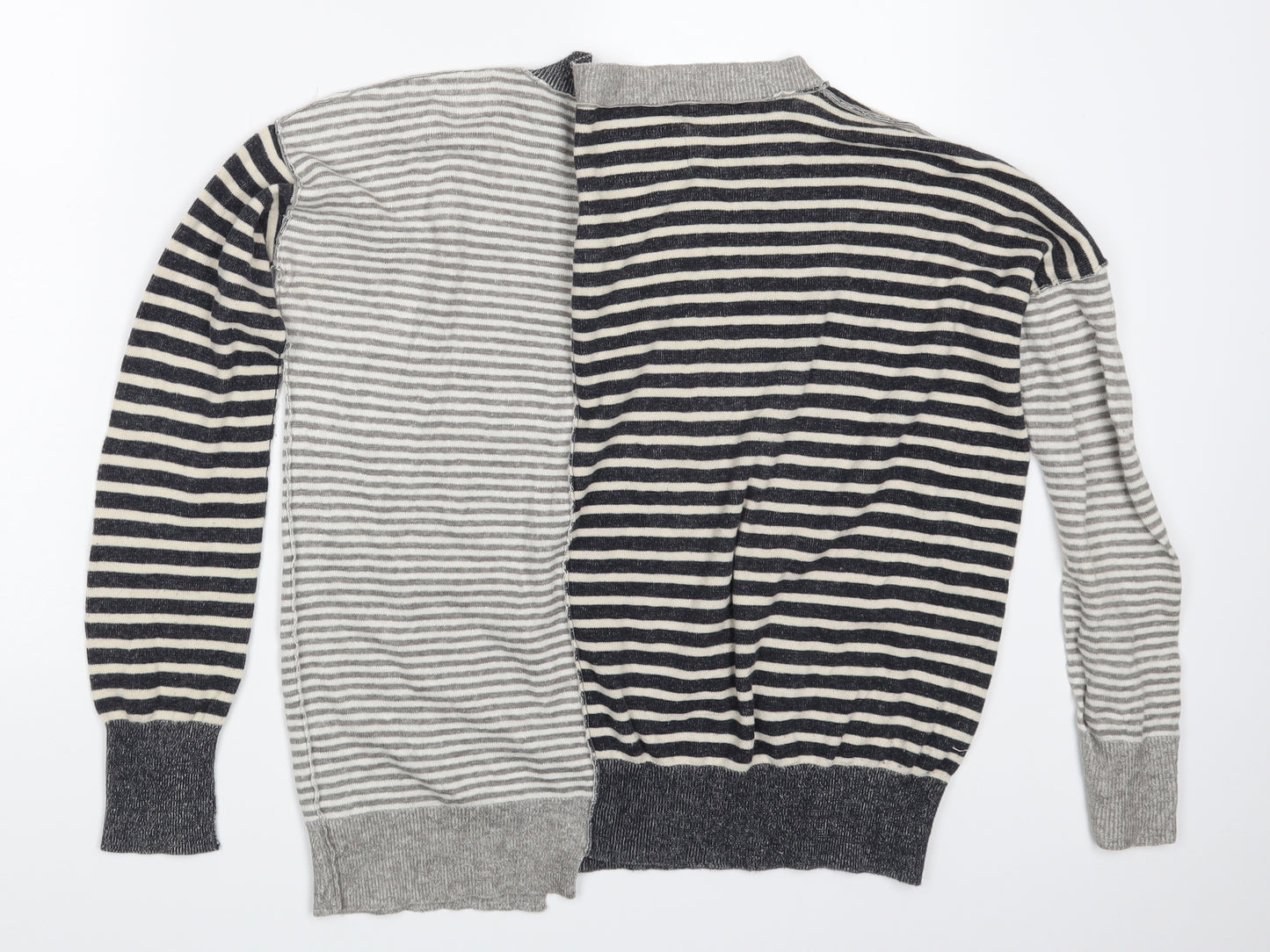All Saints Womens Multicoloured Striped  Pullover Jumper Size 12