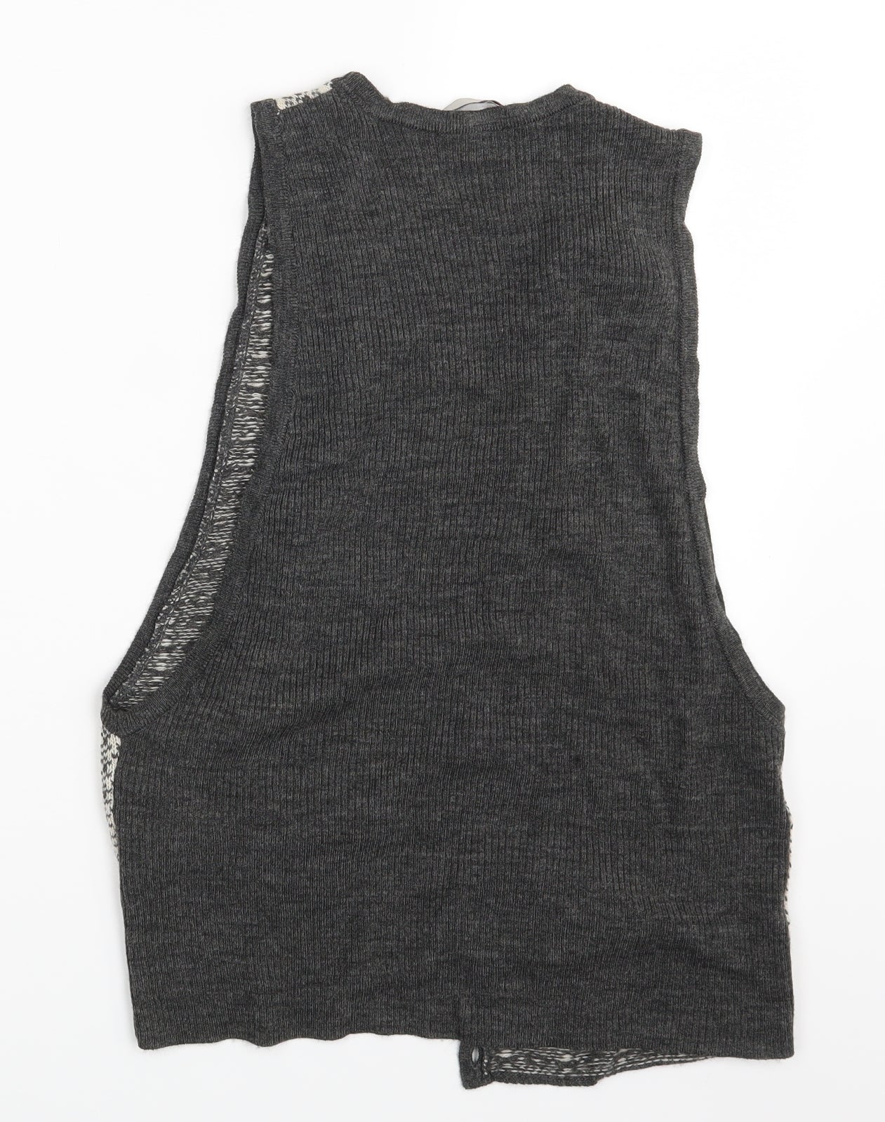 Kookai Womens Grey   3-in-1 Jacket Waistcoat One Size