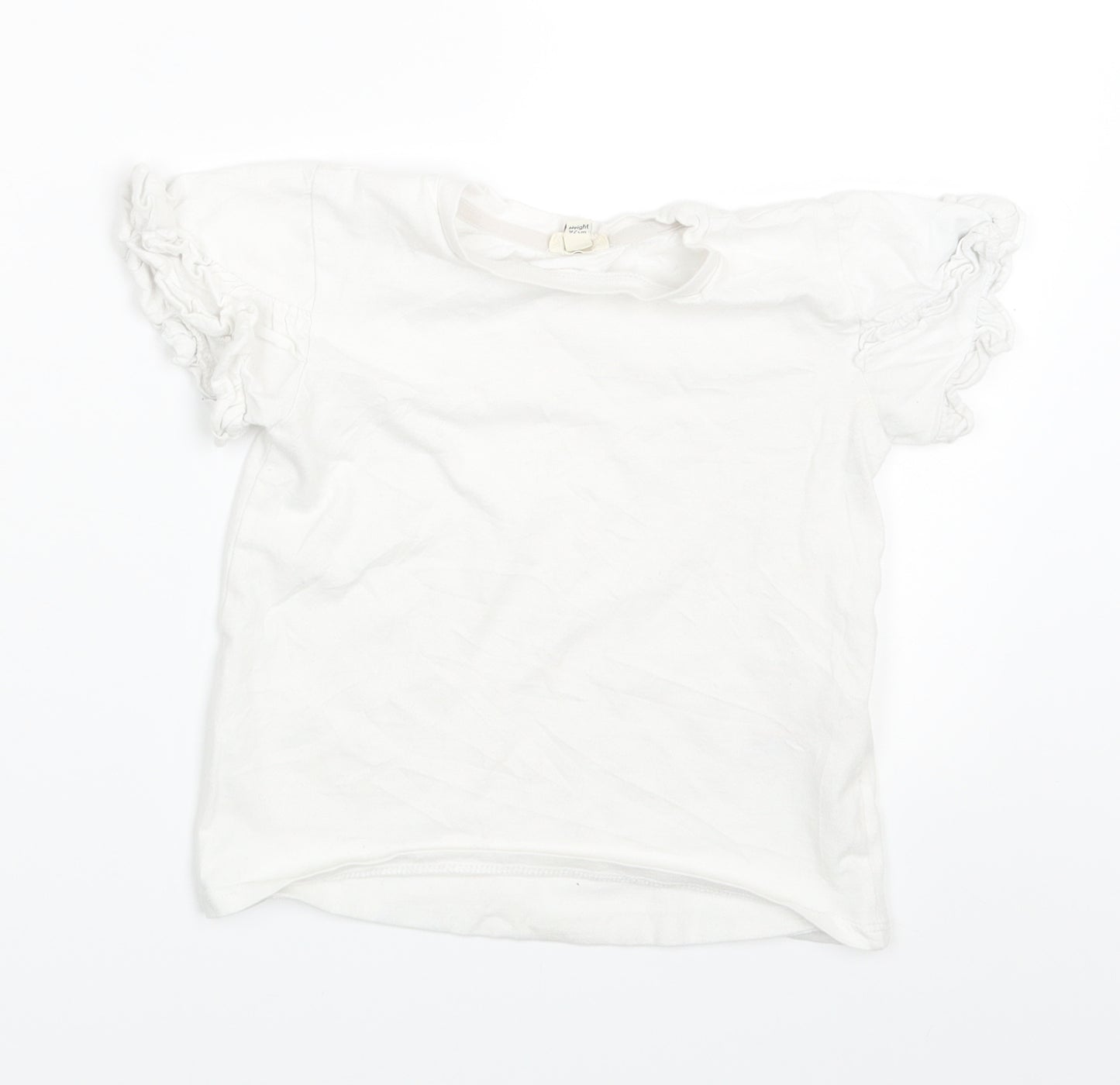 River Island Girls White   Pullover T-Shirt Size 18-24 Months