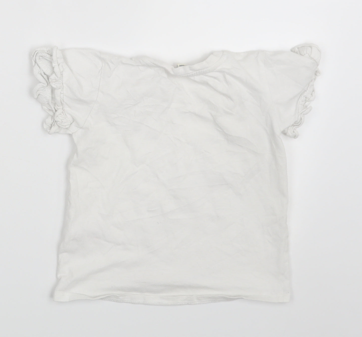 River Island Girls White   Pullover T-Shirt Size 18-24 Months