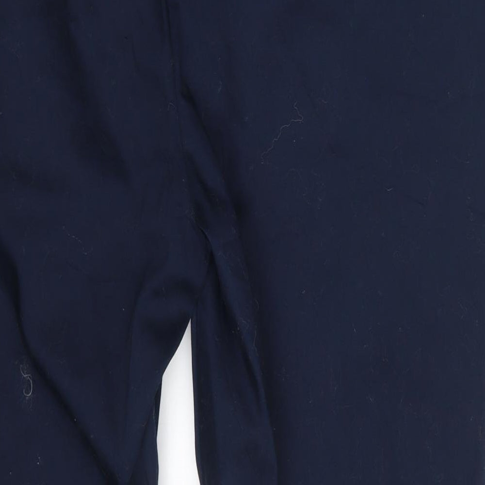 M&S Womens Blue   Capri Trousers Size 20 L20 in