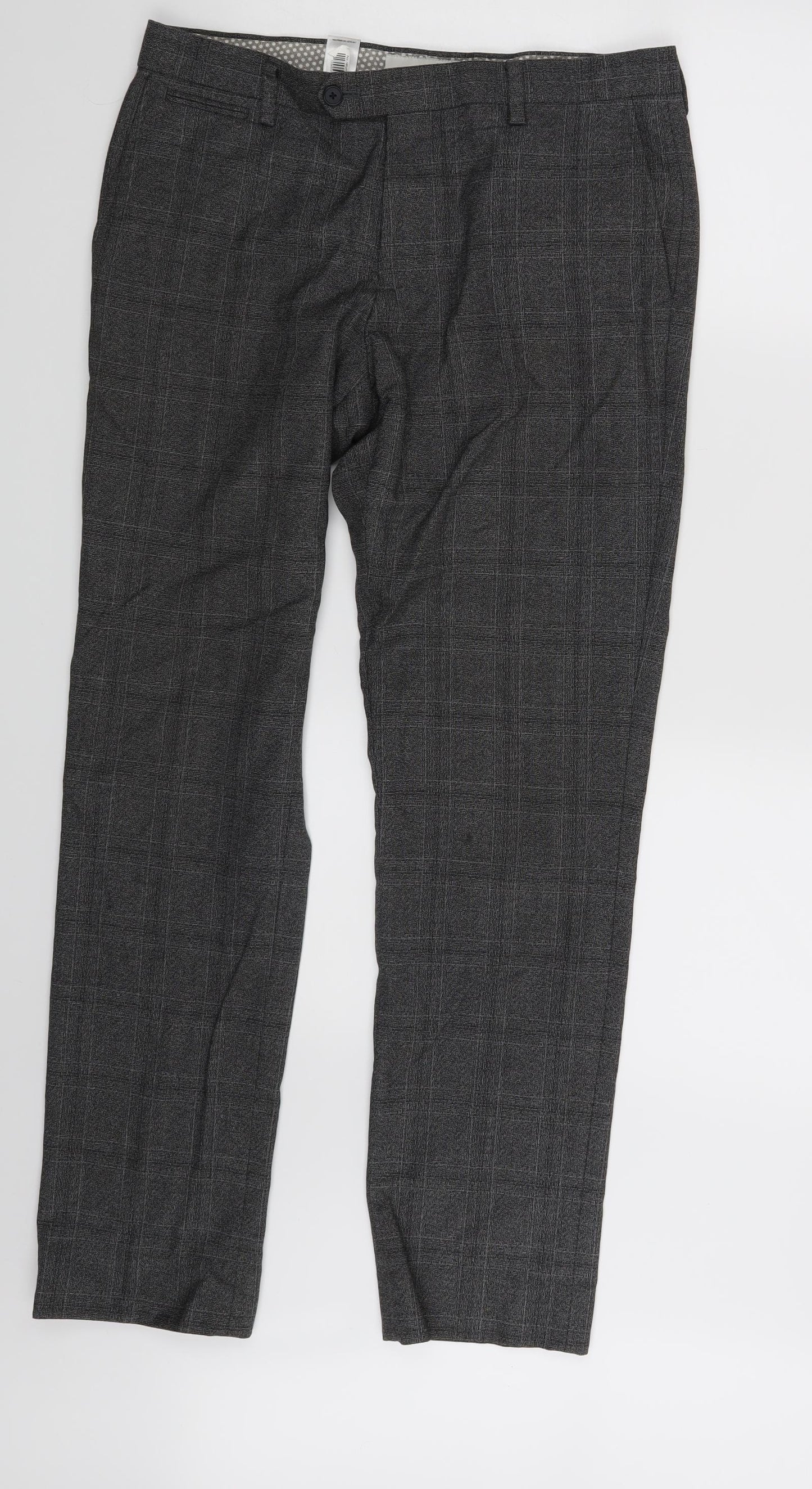 M&S Mens Grey   Trousers  Size 32 in L31 in