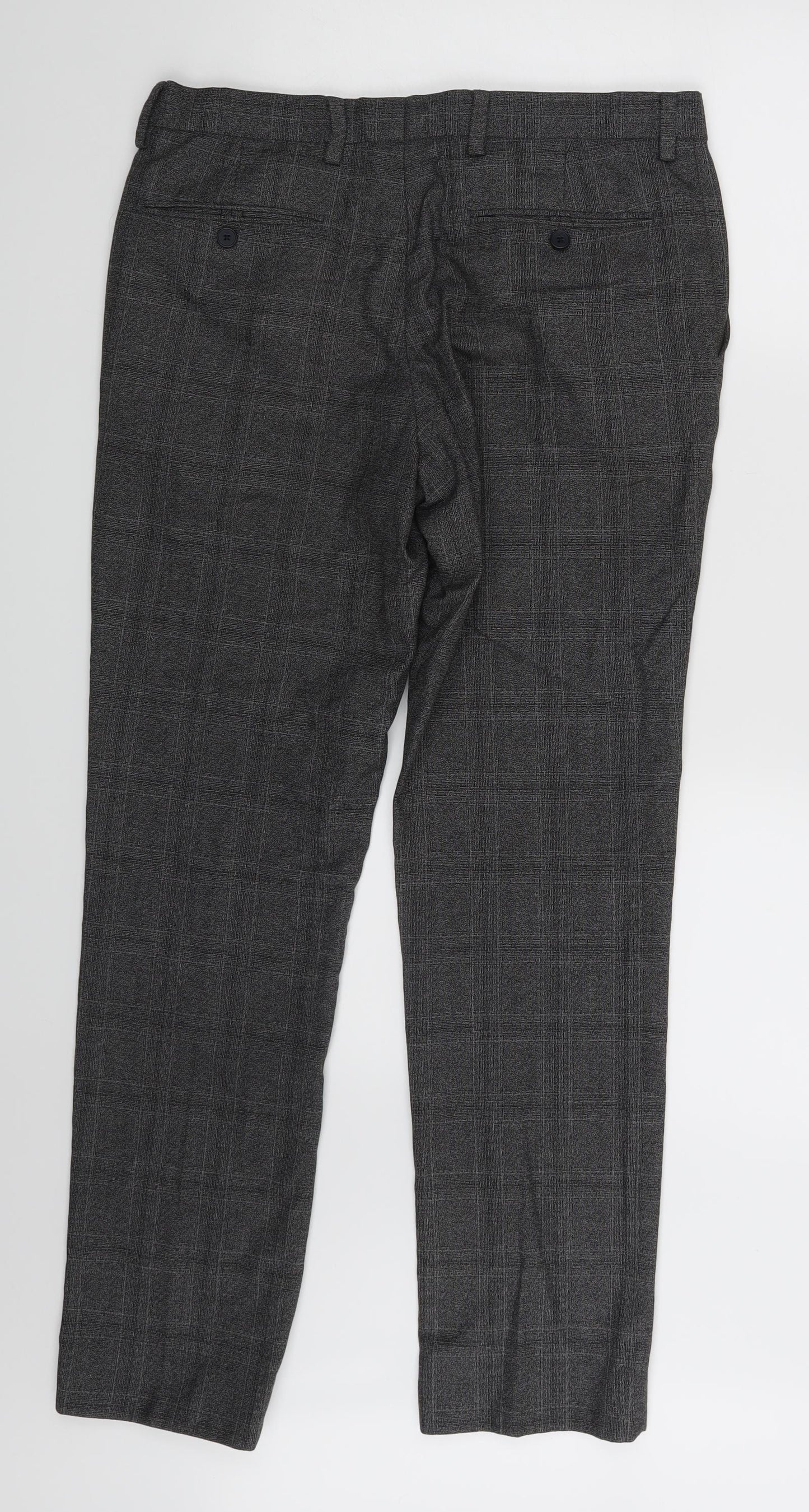 M&S Mens Grey   Trousers  Size 32 in L31 in