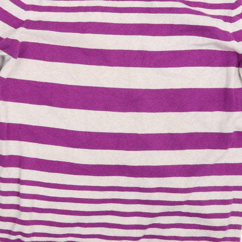 Preworn Womens Multicoloured Striped  Pullover Jumper One Size