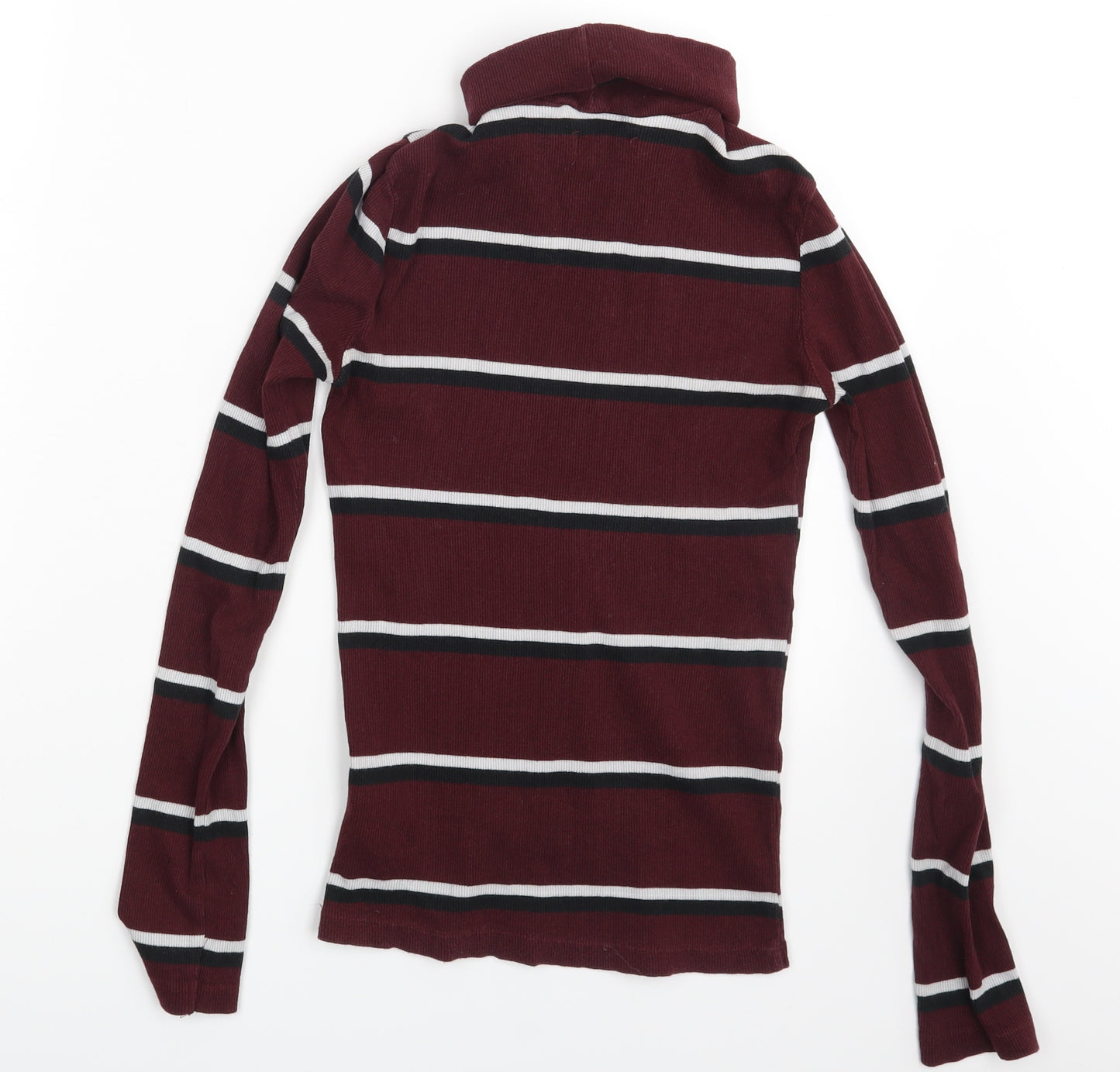 Brave Soul Womens Multicoloured Striped  Pullover Jumper Size M