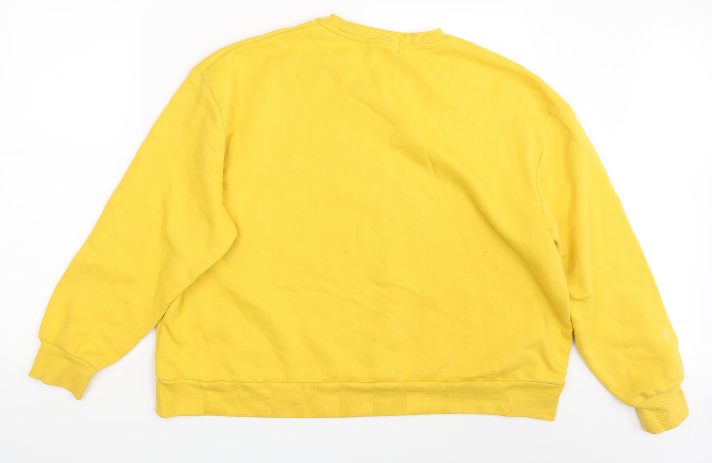 Primark Womens Yellow   Pullover Jumper Size 18