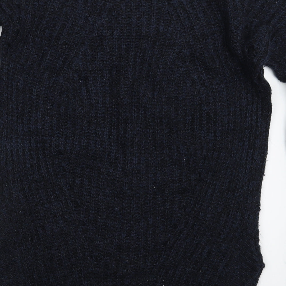 New Look Womens Blue   Pullover Jumper Size S