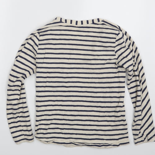 Topshop Womens Multicoloured Striped  Pullover Jumper Size 8