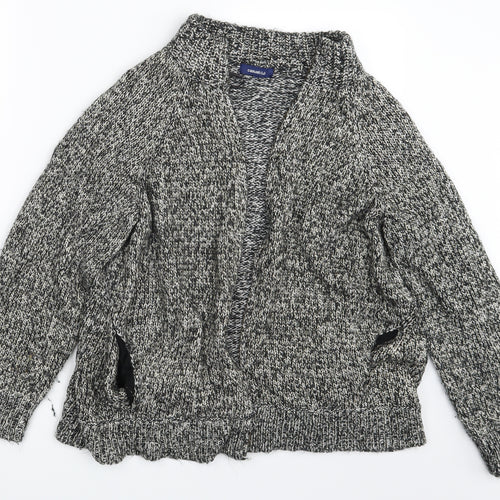 Casual Club Womens Grey   Full Zip Jumper One Size