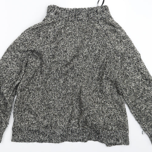 Casual Club Womens Grey   Full Zip Jumper One Size