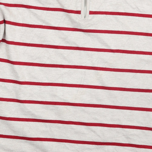 89th & Madison Womens Multicoloured Striped  Pullover Jumper Size L