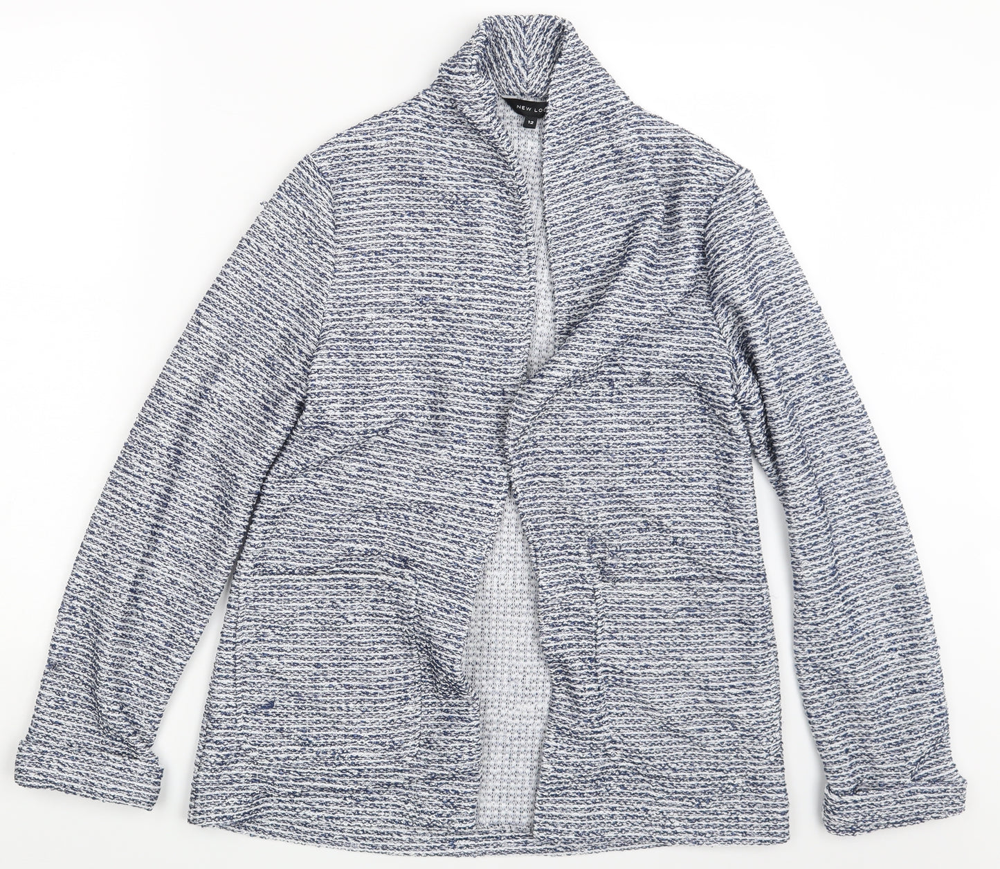 New Look Womens Blue   Cardigan Jumper Size 12