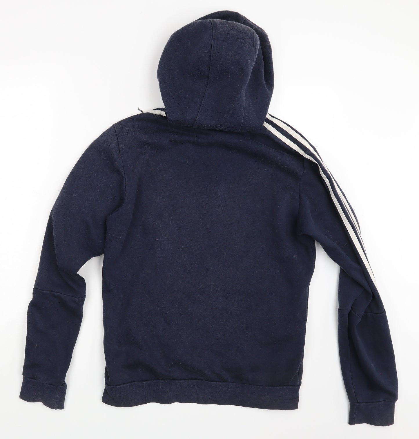 adidas Mens Blue   Pullover Hoodie Size S