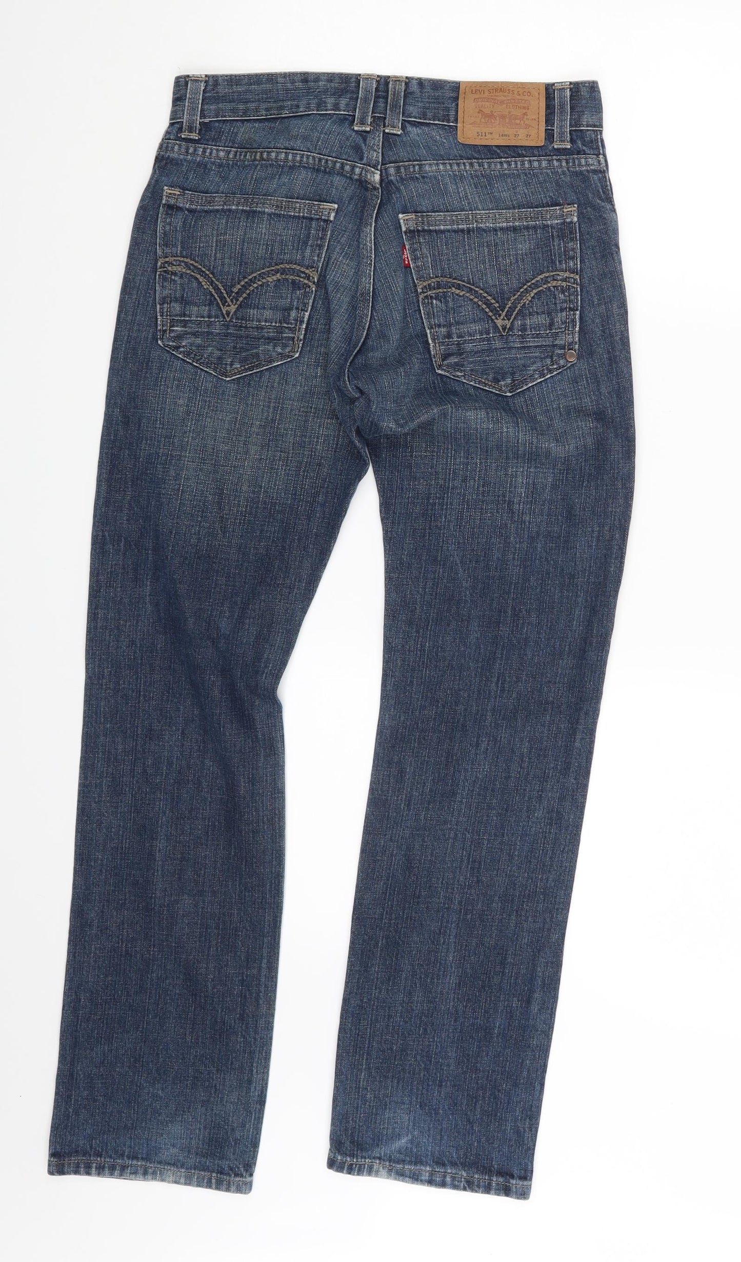 Levi's  Womens Blue   Skinny Jeans Size 14 L27 in