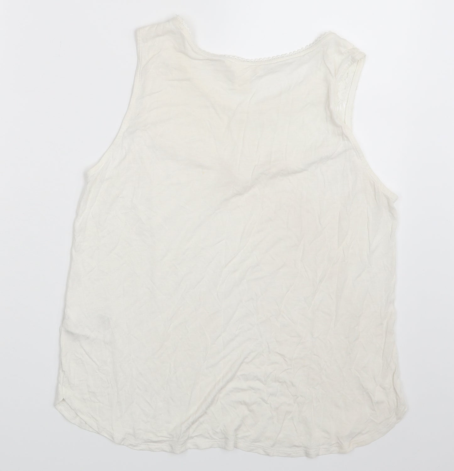H&M Womens Ivory   Camisole Blouse Size M