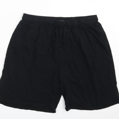 Primark Mens Black   Sweat Shorts Size M