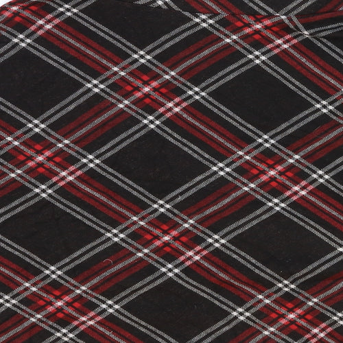 FOREVER 21 Womens Black Check  Flare Skirt Size XS