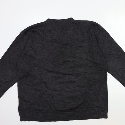 Freeport Mens Green  Knit Pullover Jumper Size L