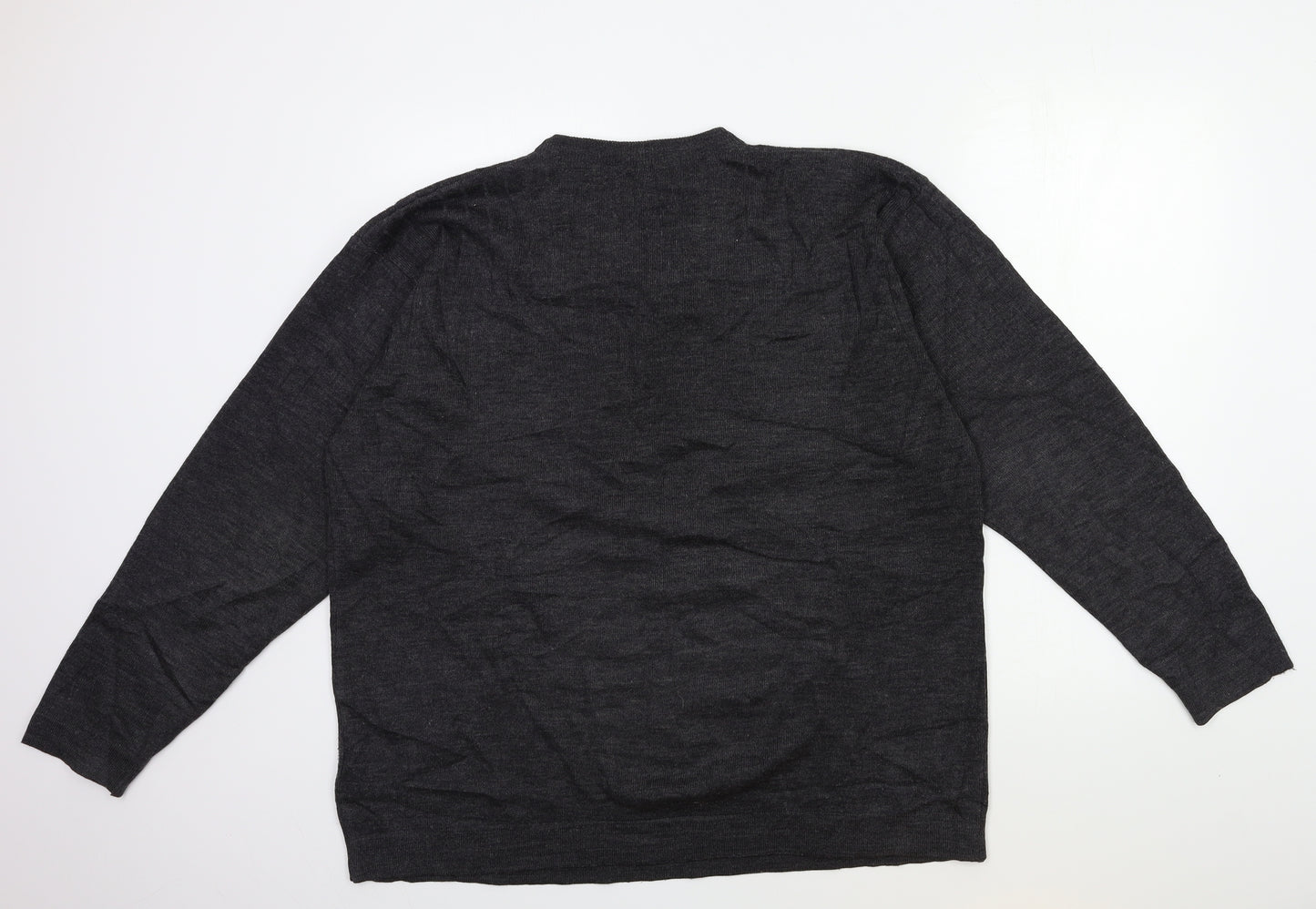 Freeport Mens Green  Knit Pullover Jumper Size L