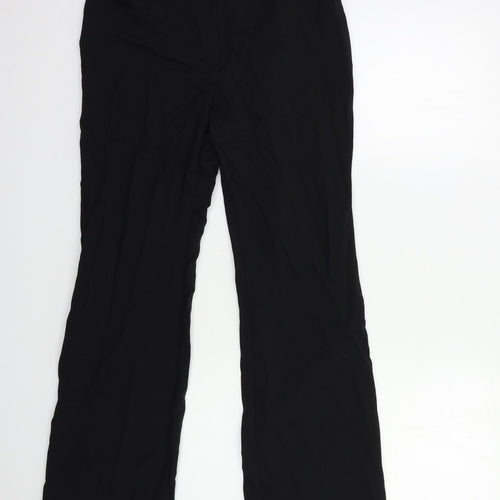 Papaya Womens Black   Trousers  Size 10 L27 in