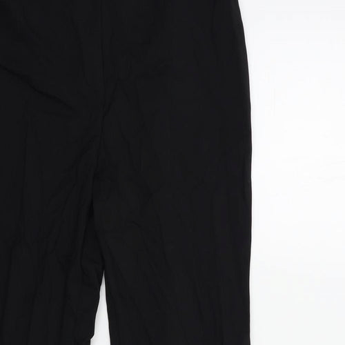 Papaya Womens Black   Trousers  Size 10 L27 in