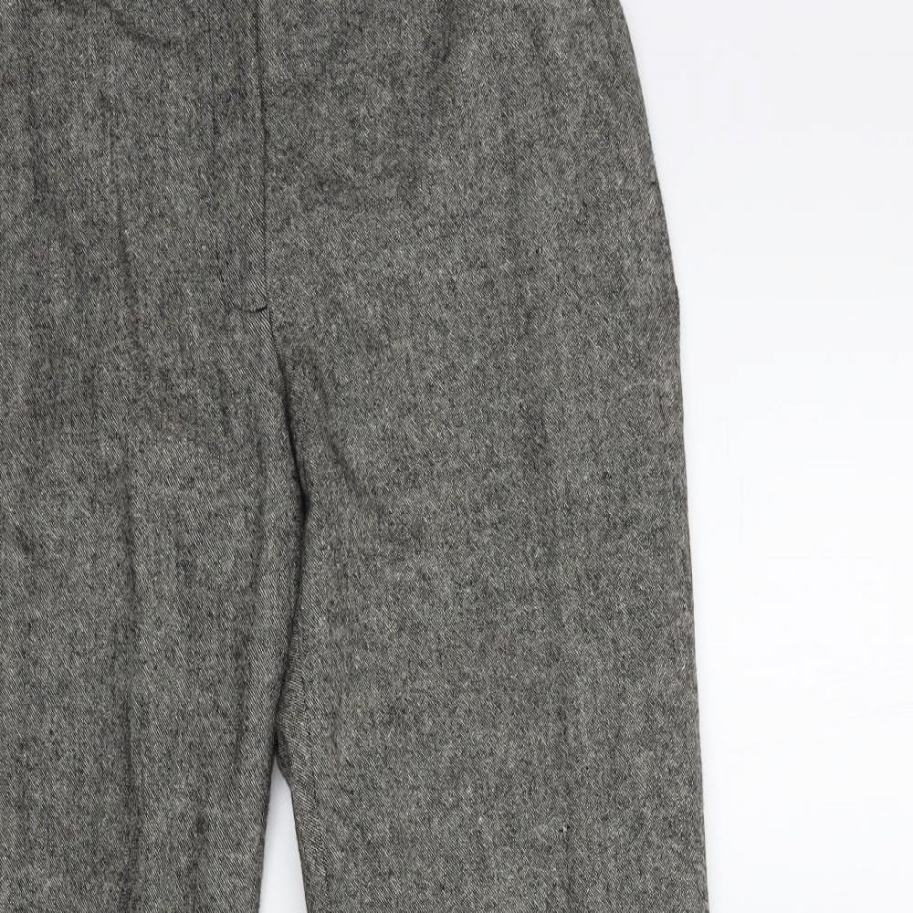 Oasis Womens Grey   Trousers  Size 10 L30 in