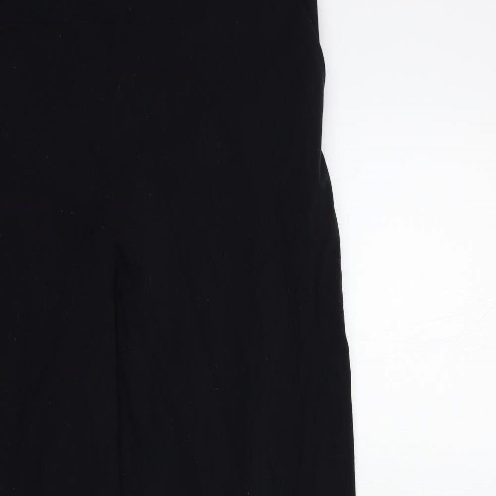 Marks and Spencer Womens Black   Trousers  Size 12 L30 in
