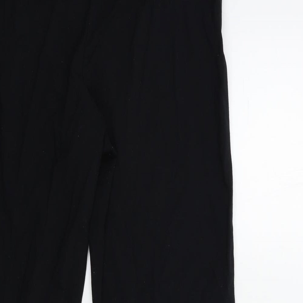 Marks and Spencer Womens Black   Trousers  Size 12 L30 in