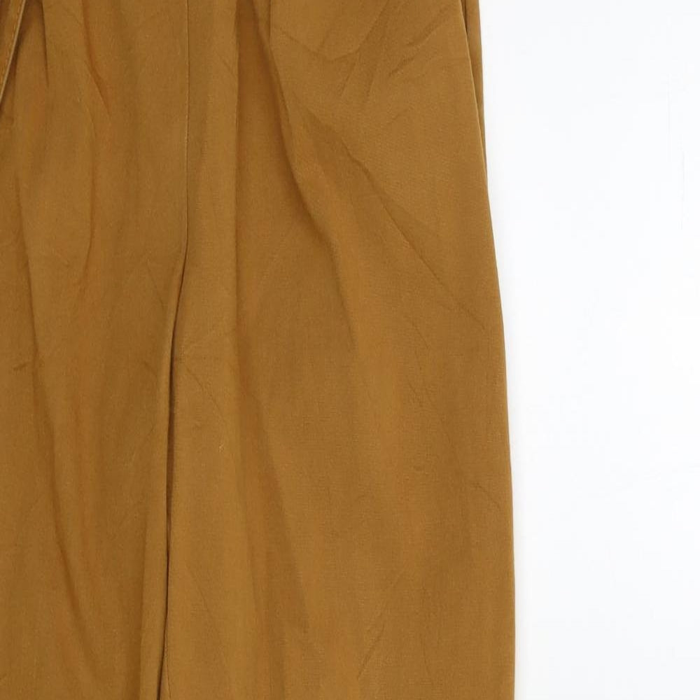 Zara Womens Brown   Trousers  Size S L27 in