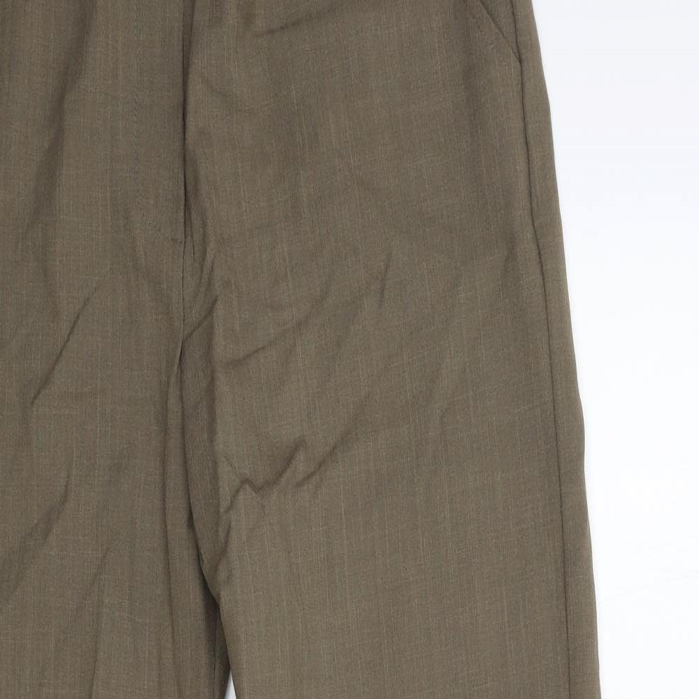 Simon Jefferey Womens Grey   Trousers  Size 14 L31 in