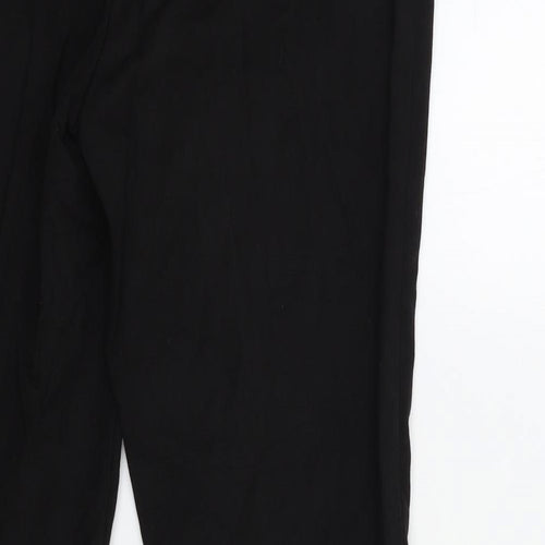 Papaya Womens Black   Trousers  Size 10 L28 in