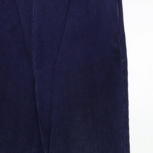 Preworn Womens Blue  Corduroy Trousers  Size 30 in L31 in
