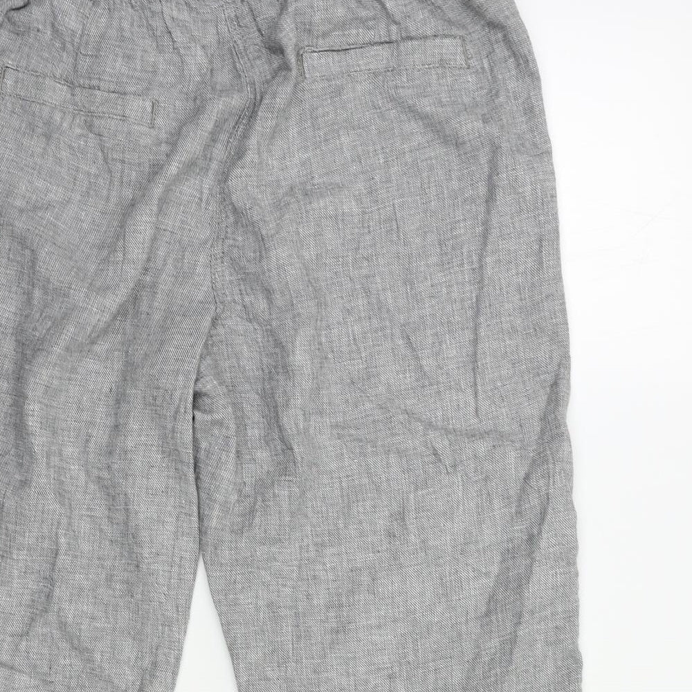 George Womens Red   Cropped Trousers Size 16 L20 in