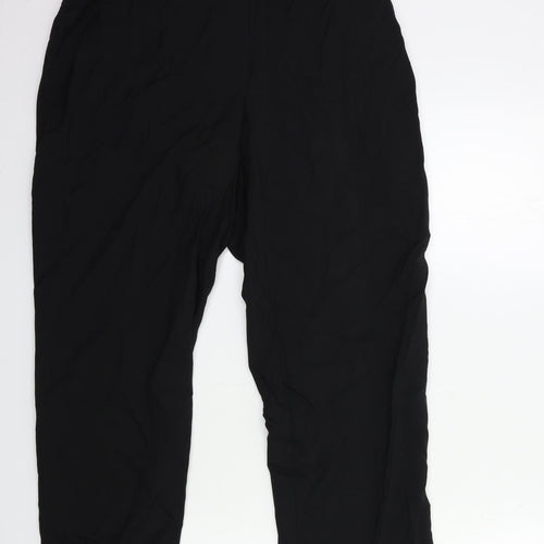 Preworn Womens Black   Trousers  Size 30 in L29 in