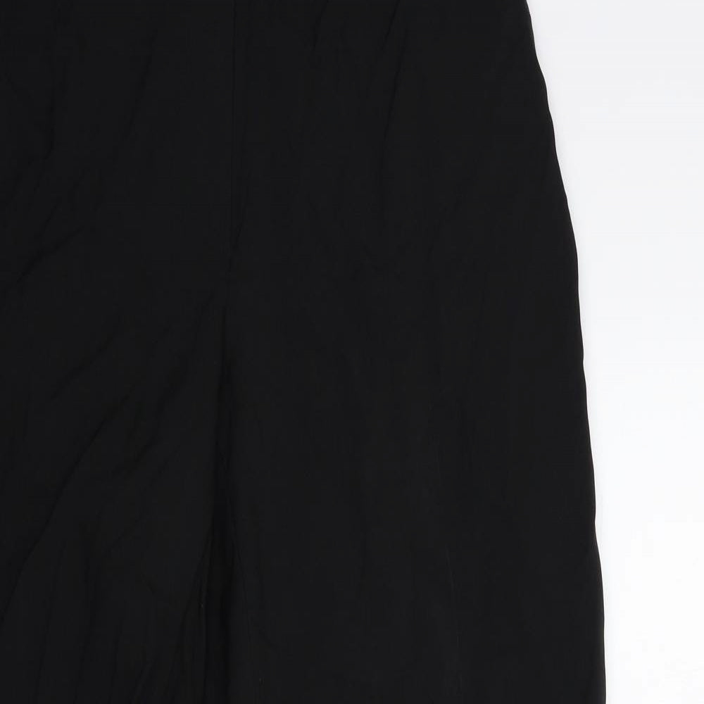 Preworn Womens Black   Trousers  Size 30 in L29 in