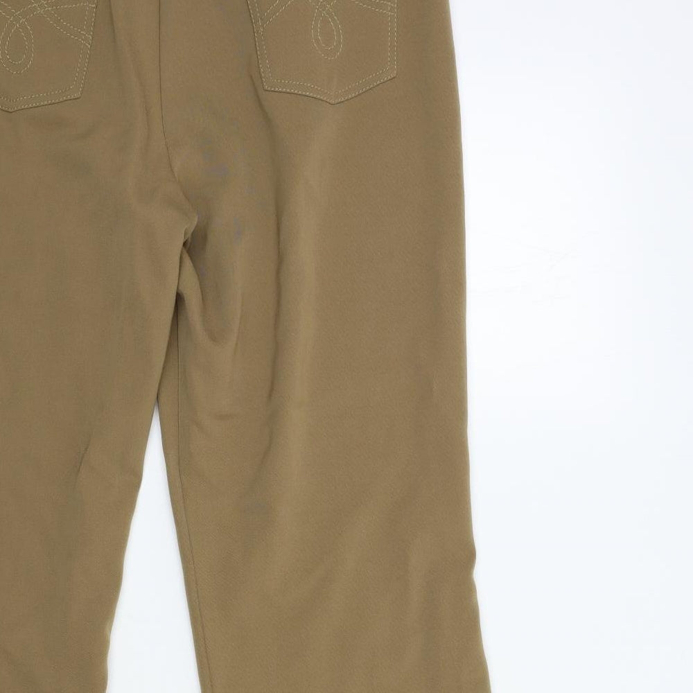 Viyella Womens Brown   Trousers  Size 14 L29 in