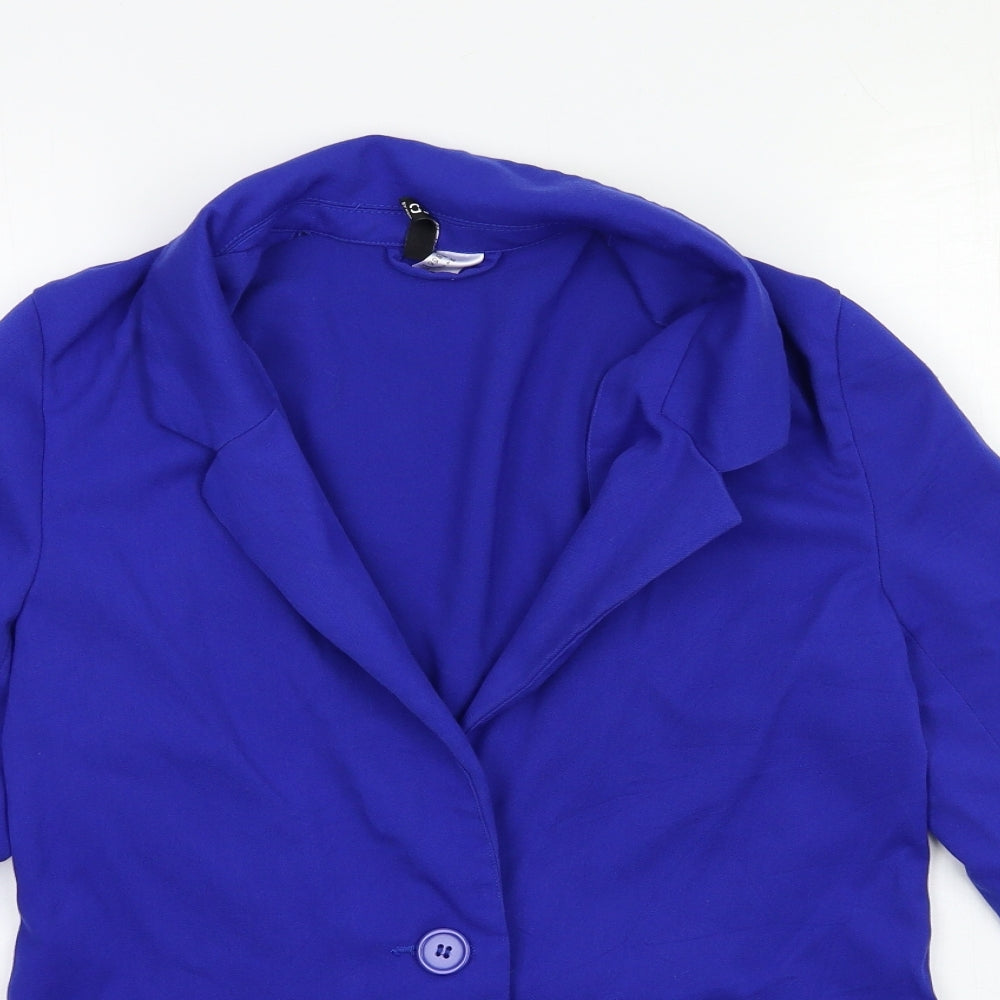 H&M Womens Black   Jacket Blazer Size 6