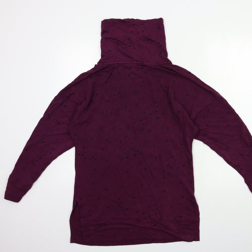 Day Dreams Womens Purple Geometric  Top Pyjama Top Size 8