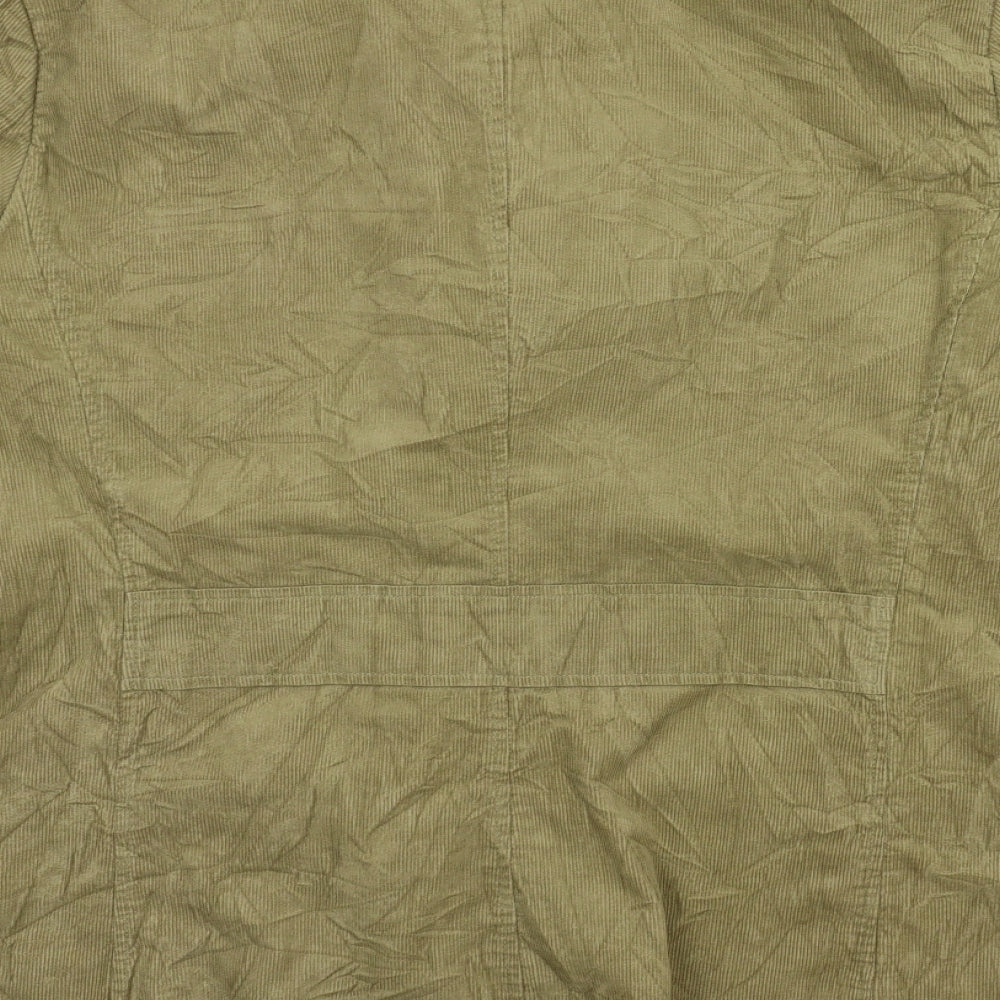 H&M Mens Beige  Corduroy Jacket Blazer Size 44